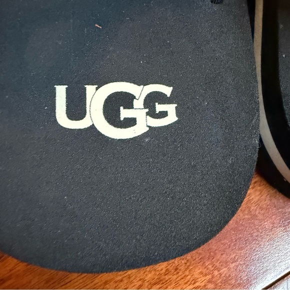 UGG Black Sandals with Slingback and Crisscross Straps - Picture 6 of 11